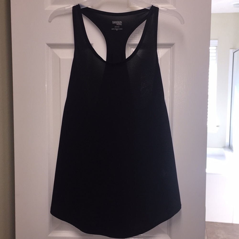 Black workout shirt